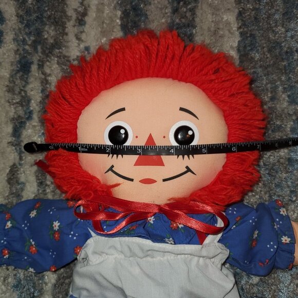 Vintage Collectible Raggedy Anne Doll By Johnny Gruelle 1980's - Picture 9 of 12